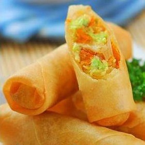 Loempia van Zalm